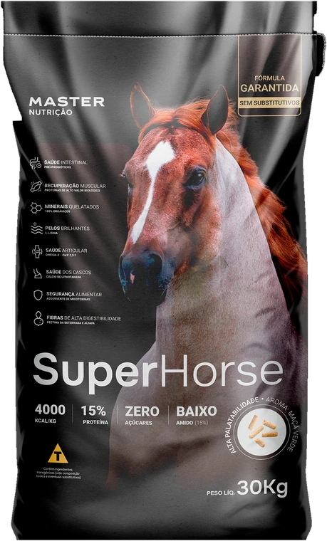 Saco da ração SuperHorse 30 kg